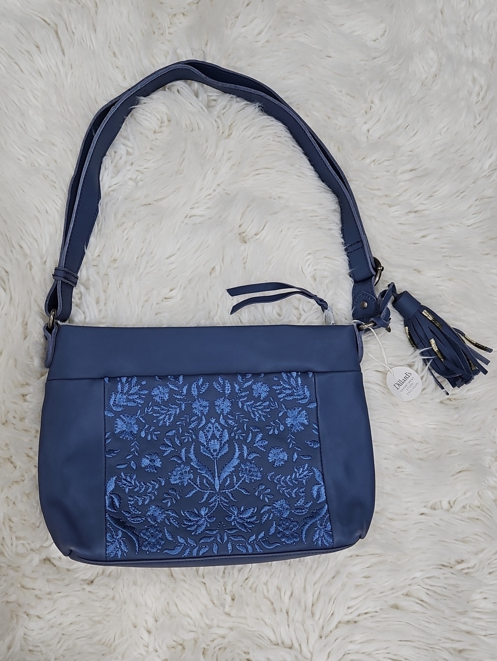 The Sak Embossed Floral Crossbody Bag